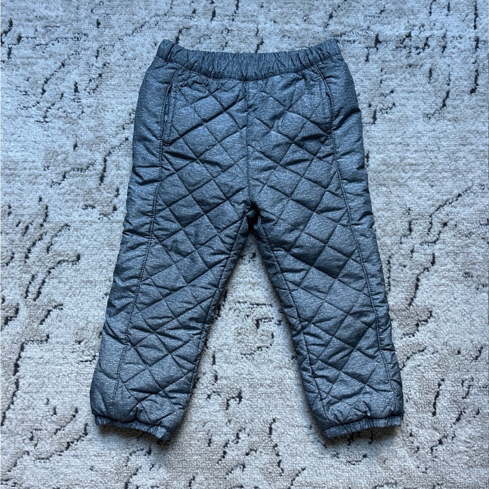 GAP Toddler Gray Quilted Pants